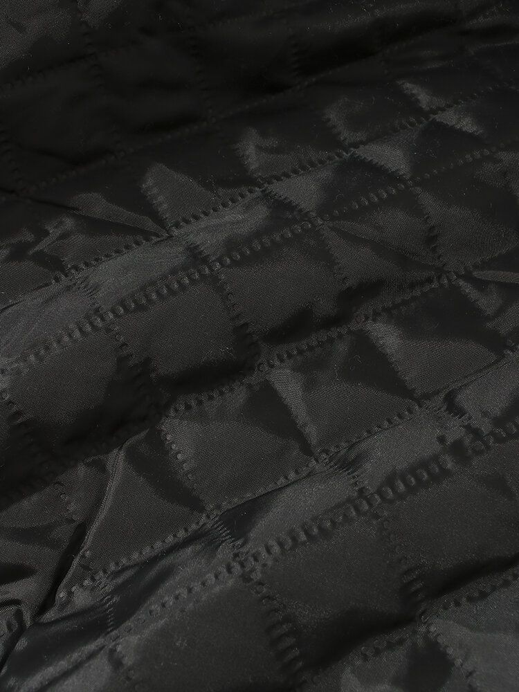 Herren-patchwork-langarm-plüsch-kapuzenjacke Mit Zwei Taschen