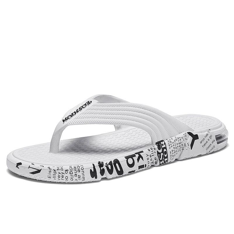 Atmungsaktive Leichte Weiche Sohlen-flip-flops Für Herren Lässige Hausschuhe