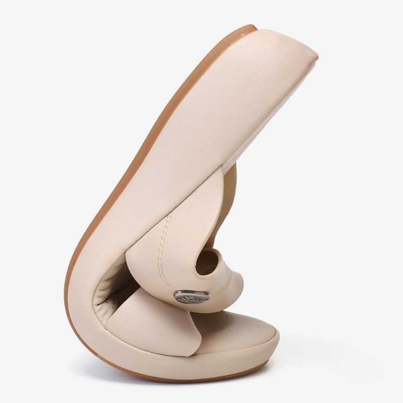 Bequeme Strandsandalen Mit Keilabsatz Und Keilabsatz Für Damen