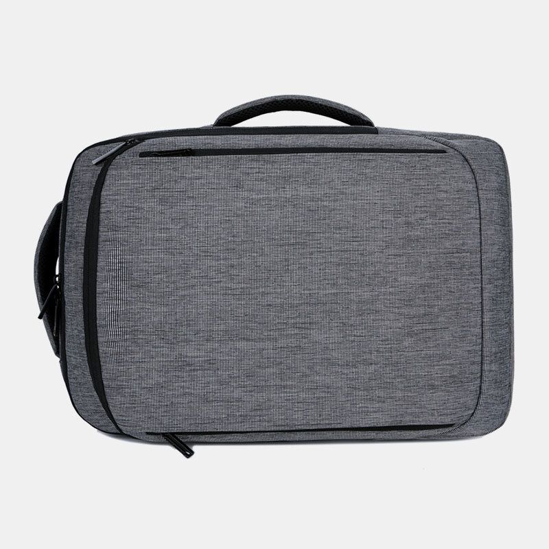 Herren Oxford 15.6 Zoll Usb Lade Business Laptoptasche Rucksack